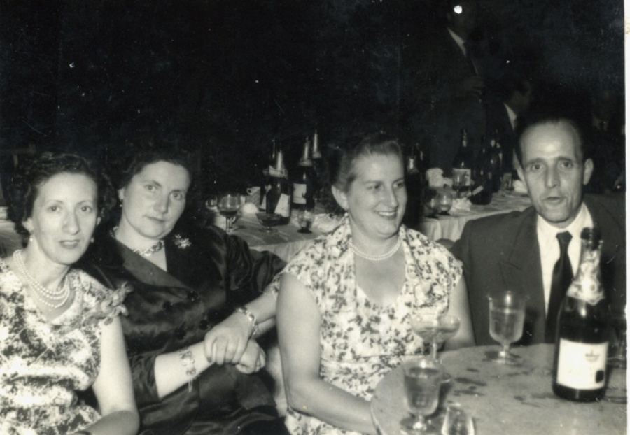 1954 - En el banquete